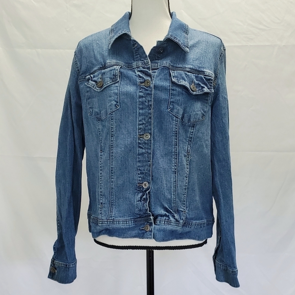St. John's Bay Jenim Jean Jacket - Picture 2 of 5